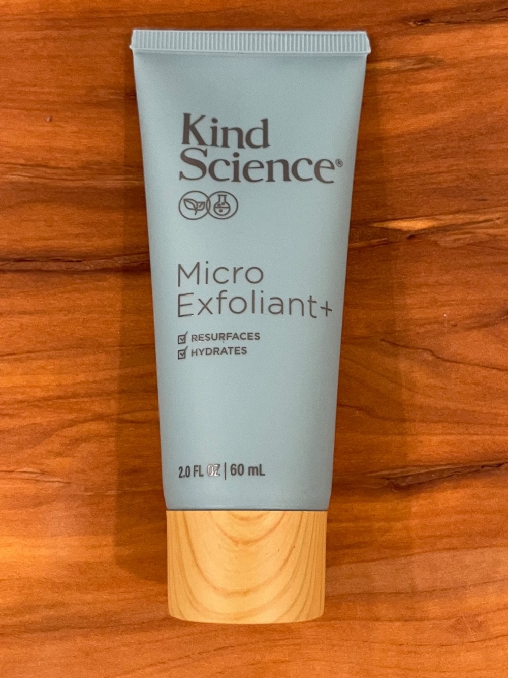 NWT KIND SCIENCE BY ELLEN DEGENERES Micro Exfoliant+ Resurfaces and Hydrates